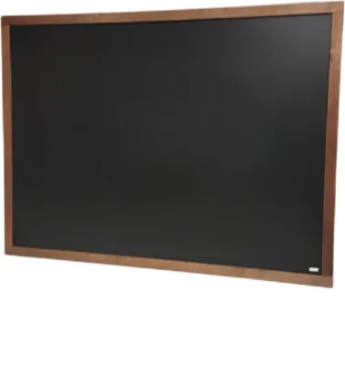Produktbild von Kreidetafel mit Holzrahmen 120x90cm