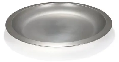 Produktbild von BasicNature Edelstahl Teller matt flach