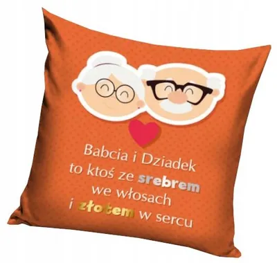 Produktbild von Carbotex Kissenbezug Oma Opa Geschenk 40x40 cm W06A