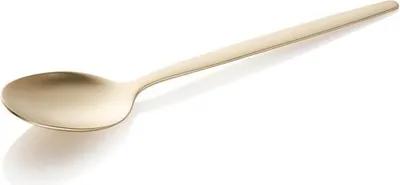 Produktbild von 24x Dessertlöffel ALEX CHAMPAGNE, mit champagner, matte PVD Beschichtung, 16 cm, Chromnickelstahl 18/10