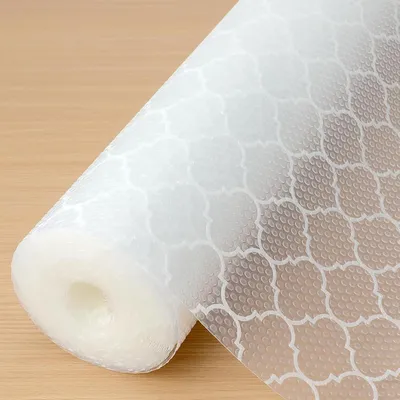 Obrázek produktu pro Protiskuzová podložka, rozměry 30 x 500 cm, vhodná pro skříně, materiál EVA, voděodolná, zabraňuje přilnavání