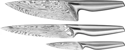 Obrázok produktu pre WMF Chef's Edition 18.8210.9998, Set nožov, Damasková oceľ, Nerezová oceľ, Nerezová oceľ, Nerezová oceľ, Ergonomický