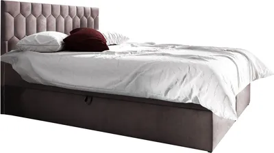Produktbild von MIRJAN24 Boxspringbett Top M24, Doppelbett mit zwei Bettkästen für die Bettwäsche, Hauptmatratze und Topper, Kopfteil (Fresh 9, Größe: 140x200 cm)