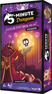 Zdjęcie produktu dla 3D Wiggles 5 Minute Dungeon: Cholera! Znowu nie! Gra planszowa Wielokolorowa  Wielokolorowa Jeden rozmiar