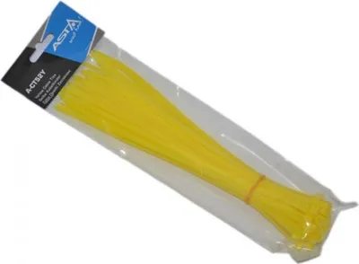 Obrázok produktu pre Sťahovacie pásky 5 x 250mm, 50ks, žltá