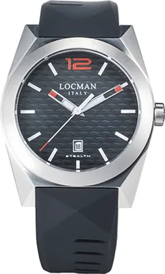 Produktbild von 0810A01S-00BKRDSK Italy Herrenuhr Stealth Ref. 0810A01S Locman