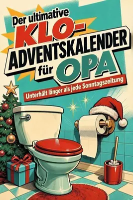 Produktbild von Der ultimative Klo-Adventskalender für Opa