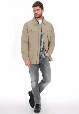 Image de Veste pour homme SAPORTA - gris pierre, taille M