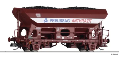 Produktbild von Tillig Selbstentladewagen Fcs 092 PREUSSAG  DB, Ep. IV 17526