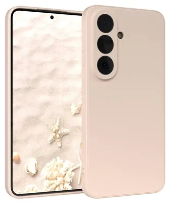 Produktbild von EAZY CASE - TPU Hülle für Samsung Galaxy S26, TPU Case stoßfeste Handyhülle, weiches Cover mit Kameraschutz, Silikonhülle in Natur