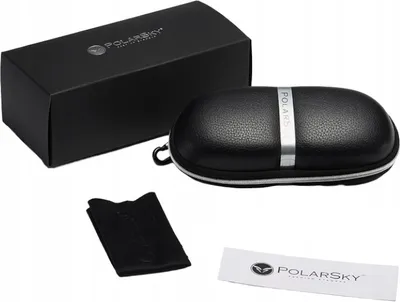 Produktbild von PolarSky Brillenetui aus Leder