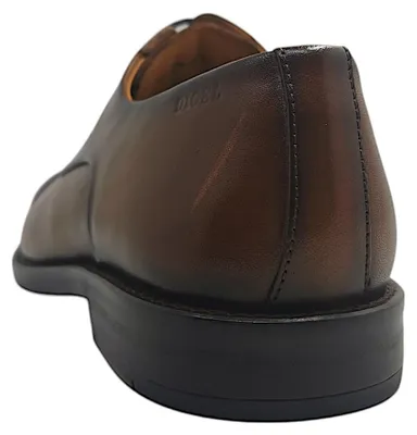 Imagen del producto de Zapatos de hombre Digel STAN, zapatos de negocios, elegantes zapatos de cordones, color marrón, para uso casual