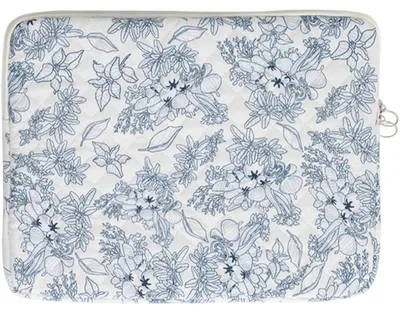 Image de Sacoche pour ordinateur portable de 13 pouces, motif floral, compatible avec MacBook Air/Pro, Surface, Dell, HP, Lenovo
