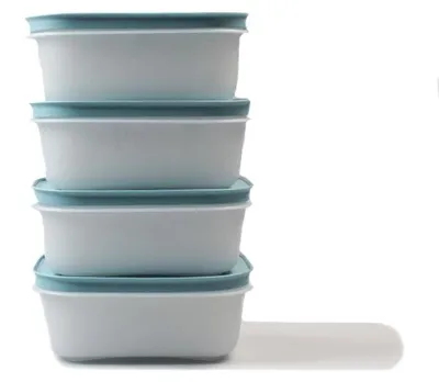 Productafbeelding van Diepvriescontainers, inhoud 450 ml, set van 4