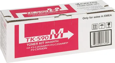 Zdjęcie produktu dla KYOCERA TK-590M kaseta z tonerem 1 szt. Oryginalny Purpurowy