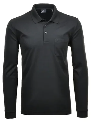 Obrázek produktu pro Ragman Softknit – polo s dlouhým rukávem