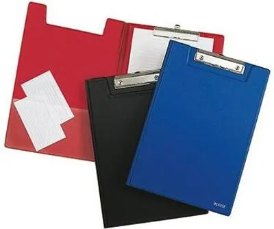 Produktbild von LEITZ Klemmbrett Mappe DIN A4 PP Folie blau