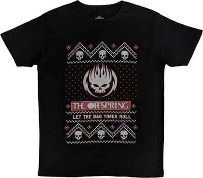 Zdjęcie produktu dla The Offspring Christmas Bad Times Black 2XL Koszulka