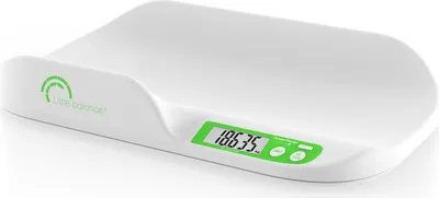 Produktbild von Little Balance 8198, Elektronische Küchenwaage, 5 kg, 1 g, Weiß, Arbeitsplatte, Rechteck