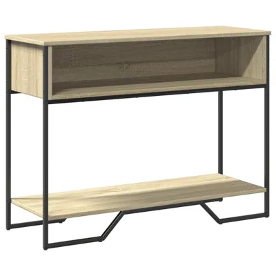 Zdjęcie produktu dla vidaXL Stolik konsola dąb sonoma 100x35x74,5 cm materiał drewnopochodny
