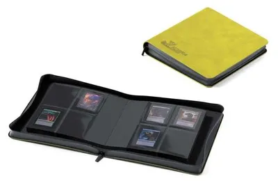Produktbild von Prophila Collection 4 Pocket Premium Toplader Binder mit Zipper, gelb