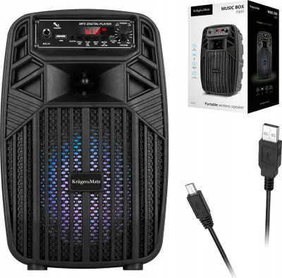 Produktbild von Mobiler Bluetooth-Lautsprecher Kruger&Matz Music Box Mini