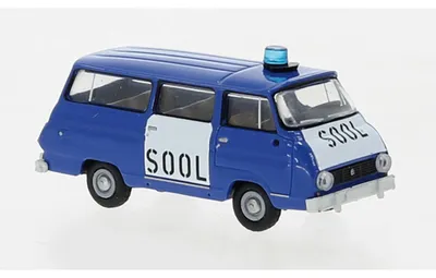 Productafbeelding van Modelauto Skoda 1203 bus, model "SOOL", uit 1969.