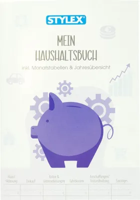 Produktbild von Stylex Haushaltsbuch DIN A5 - 40 Blatt