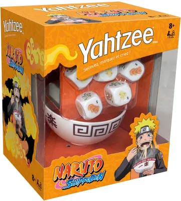 Produktbild von Yahtzee Würfelspiel , Winning Moves, Naruto Shippuden Edition