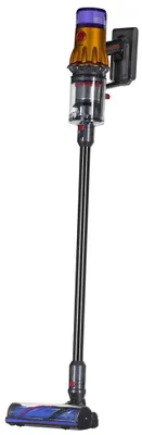 Obrázek produktu pro Dyson V12 Detect Slim Absolute, Tyčový vysavač 2 v 1, Bezsáčkové, Nikl, Žlutá, 0,35 l, Suchý, Cyklónový