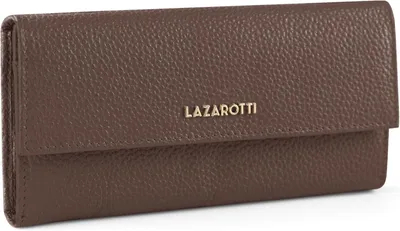 Zdjęcie produktu dla Damskie skórzane portfel z ochroną RFID, portmonetka z 12 przegródkami na karty, zamkiem błyskawicznym na monety oraz zapinanym na zatrzask. Wymiary: 19 x 10 x 3 cm. Duży rozmiar