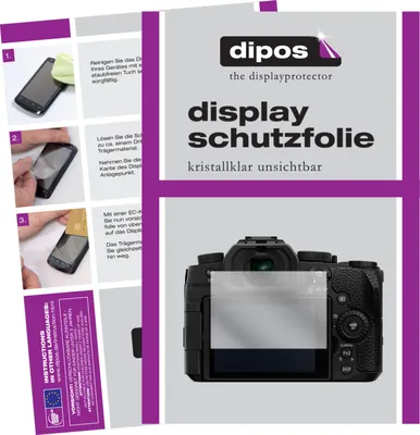 Obrázek produktu pro 2x ochranná fólie pro Panasonic Lumix DC-G91 clear Screen Protector Film Ochrana displeje dipos
