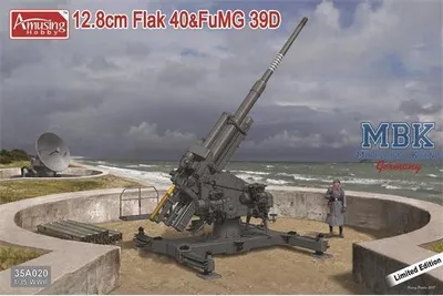 Image de LOISIR AMUSANT AH35A020 12,8 cm Flak40 avec FuMG 39D