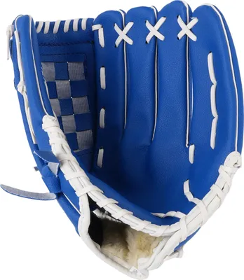 Zdjęcie produktu dla Sportowe rękawice baseballowe dla dorosłych i młodzieży Skórzane, oddychające rękawice baseballowe do softballu do treningu Niebieski 29,2 cm / 11,5 cala