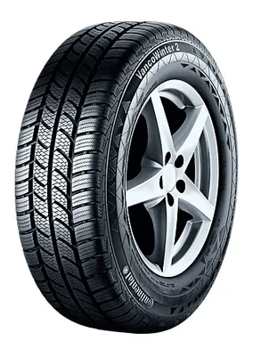 Produktbild von Continental Vancowinter 2 225/65 R16 112R, Winterreifen fÃ1/4r Kleinlaster, Rollwiderstand E, Nasshaftung C, 73 dB externes Rollgeräusch