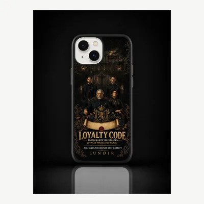 Zdjęcie produktu dla Etui na iPhone 14, pokrowiec ochronny na telefon z motywem lojalności – LUNØIR ©
