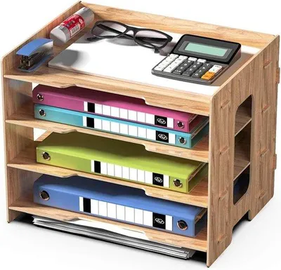 Produktbild von Famanu Dokumentenablage 4-stufig - Büro Organizer