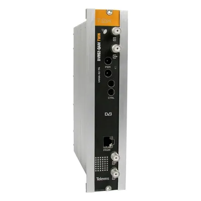 Produktbild von Televes UQQA-S2-TN, 950 - 2150 MHz, 75 Ohm, 80 dBμV, 46 - 862 MHz, 8,3 MHz, 16-QAM, 32-QAM, 64-QAM, 128-QAM, 256-QAM