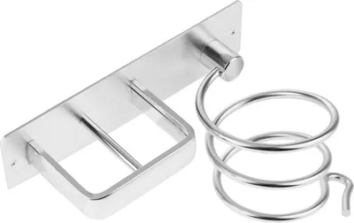 Produktbild von Wandhalterung für Glätteisen und Trockner (silber)