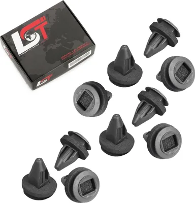 Produktbild von 10x Spreizmutter Stoßstangen Stoßfänger Befestigung Clips für OPEL Ø 8mm