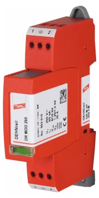 Productafbeelding van DEHN Rail overspanningsbeveiliging 953205, 2-polig, 255 DR M 2P, 255 FM