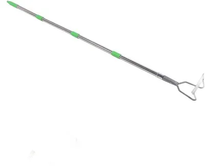 Produktbild von Famanu Gartenschaufel mit verstellbarem Griff - Edelstahl, leicht und robust