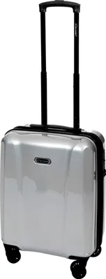 Produktbild von Reisekoffer BOWATEX Handgepäck 55 cm auf 4 Rädern Koffer Trolley silber Cavalet