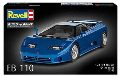 Produktbild von Revell EB110, Auto-Modellsatz, Montagesatz, 1:24, EB110, Unisex, 148 Stück(e)