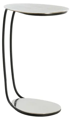 Produktbild von Light & Living - Beistelltisch Marsh - Nickel - 42x27x53cm