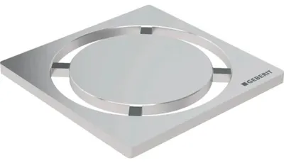 Obrázek produktu pro Geberit 154311001 Designová mřížka "Kruh", 8 x 8 cm