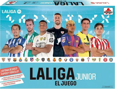 Zdjęcie produktu dla Educa Laliga Junior 25/26 Gra planszowa Wielokolorowa  Wielokolorowa Jeden rozmiar