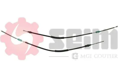 Produktbild von SEIM Handbremsseil Seilzug Feststellbremse passend für PEUGEOT 406 (8B) Hinten 804270