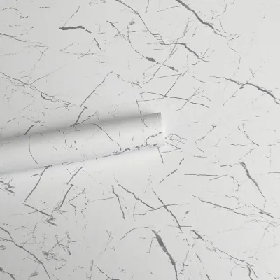 Produktbild von Yalion Möbelfolie Selbstklebend, 60cmX2m, Wasserdicht Tapeter, PVC Möbelaufkleber, Marmoroptik Dekorfolie für Möbel DIY Küche Schränke Esstisch Fenste
