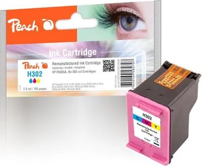 Produktbild von Tinte color PI300-650 (kompatibel zu HP 302, F6U65AE)